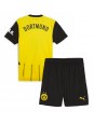 Borussia Dortmund Domácí dres pro děti 2024-25 Krátký Rukáv (+ trenýrky)